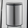 9L round automatic sensing trash stainless steel electric trash can small office trash bin garbage can